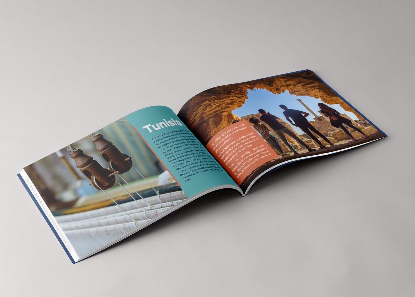 CATALOGUE SPREAD — TUNISIA, HERITAGE